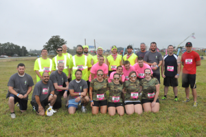 Six Nickle teams raced in the Delaware Mud Run